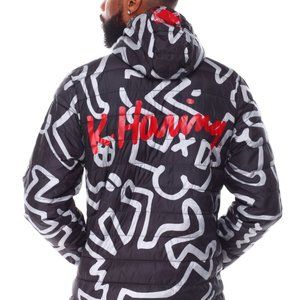 Keith Haring by Members Only Reversible Jacket New w/tag